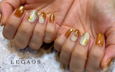 Autumn Brown Nail