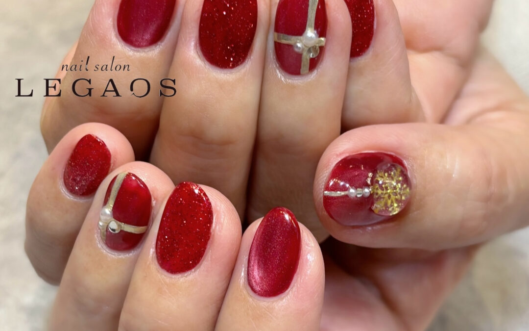 12月キャンペーンデザインからカラーチェンジし、深みのある赤